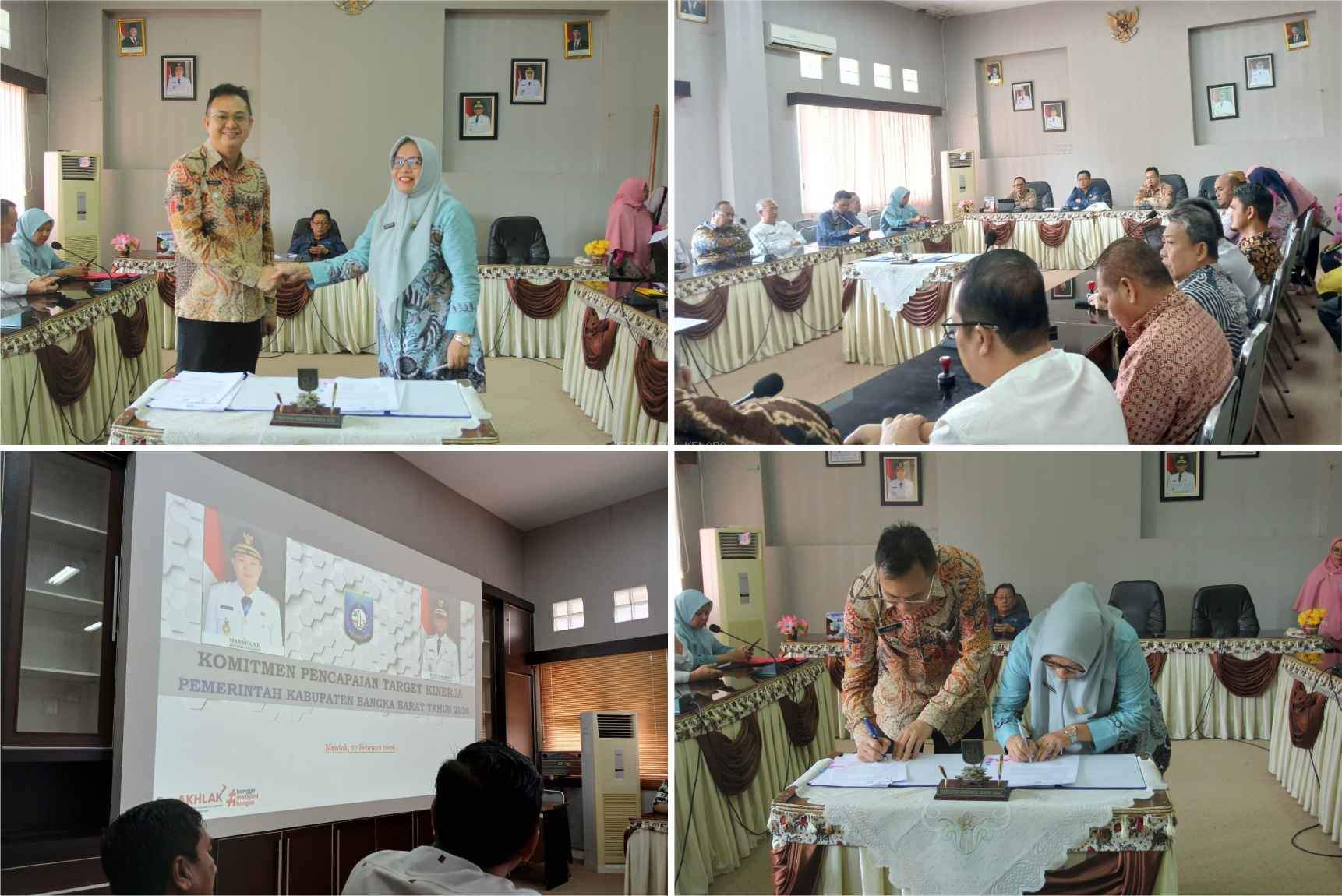 Komitmen Pencapaian Target Kinerja Pemerintah Kabupaten Bangka Barat Tahun 2026